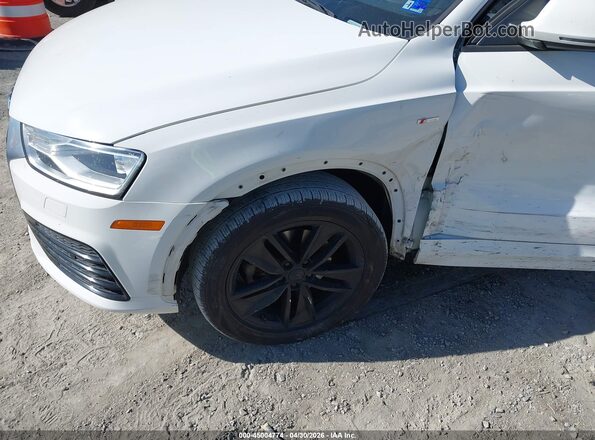 WA1BCCFS6JR015460 2018 AUDI Q3 White Widok z przodu