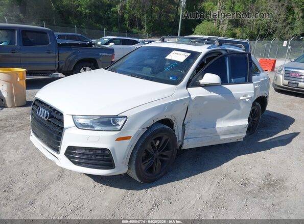 WA1BCCFS6JR015460 2018 AUDI Q3 White Przód lewy