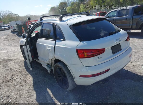 WA1BCCFS6JR015460 2018 AUDI Q3 White Tył lewy