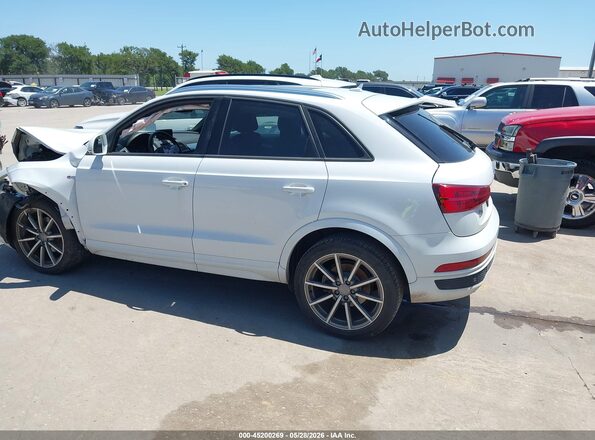 WA1BCCFS8JR016643 2018 AUDI Q3 White Rear left