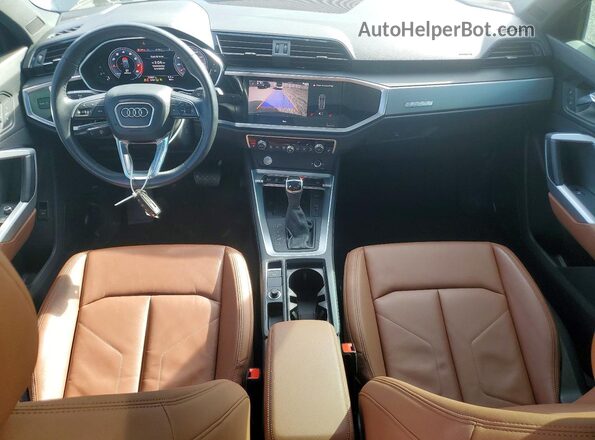 WA1BECF38L1043622 2020 AUDI Q3 Угольный Вид панели приборов