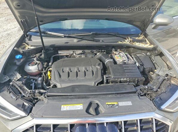 WA1BECF38L1043622 2020 AUDI Q3 Угольный Вид задней части салона