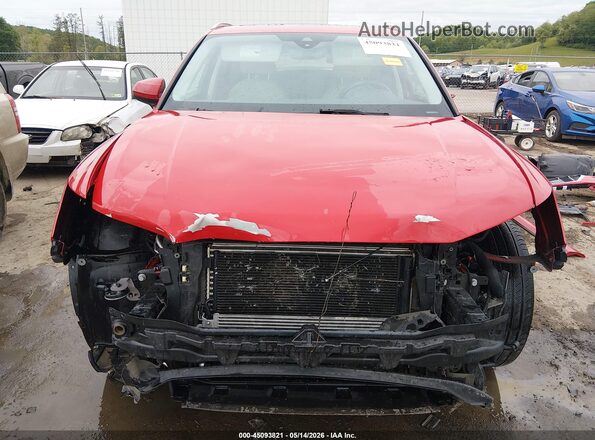 WA1BECF38L1106931 2020 AUDI Q3 Red Вид задньої частини салону