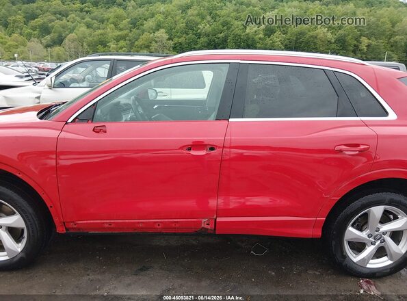 WA1BECF38L1106931 2020 AUDI Q3 Red 