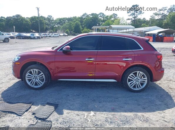 WA1BNAFY5J2098066 2018 AUDI Q5 Red 360 interior view