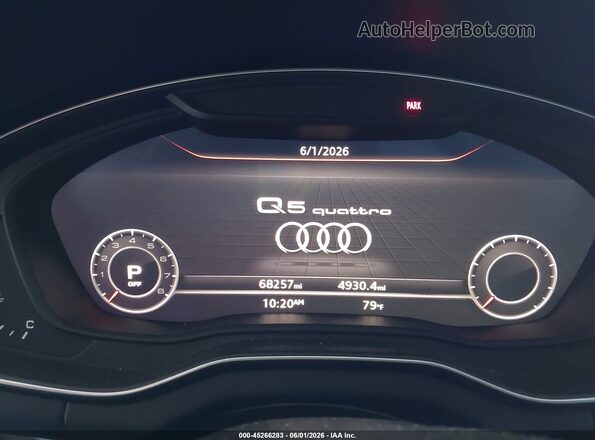 WA1BNAFY5K2103218 2019 AUDI Q5 Silver 