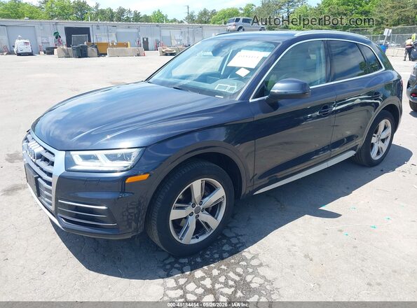 WA1BNAFY7K2064079 2019 AUDI Q5 Black წინა მარცხენა ხედი სამი მეოთხედიდან
