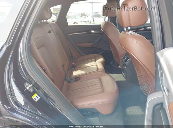 WA1BNAFY9K2126159 2019 AUDI Q5 Dark Blue VIN კოდის სტიკერის ხედი