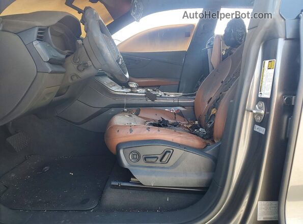 WA1BVAF11MD031606 2021 AUDI Q8 Gray Вид салону спереду