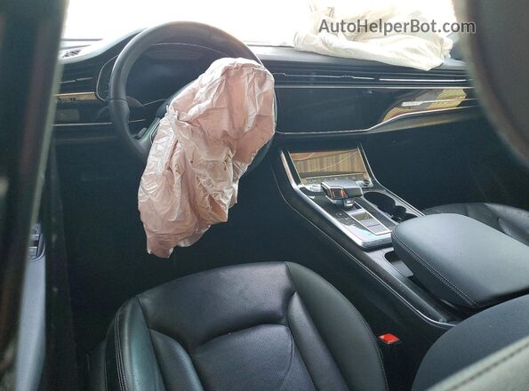 WA1BVAF15LD001085 2020 AUDI Q8 Black Dashboard view
