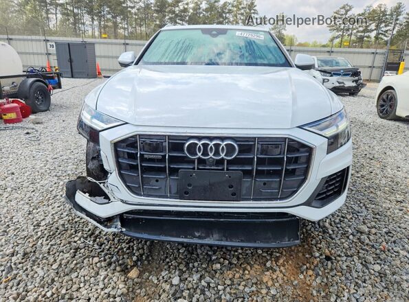 WA1BVAF16KD031212 2019 AUDI Q8 White Front view