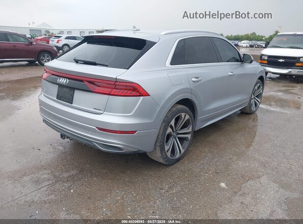 WA1BVAF17KD012507 2019 AUDI Q8 Silver Trasero derecho