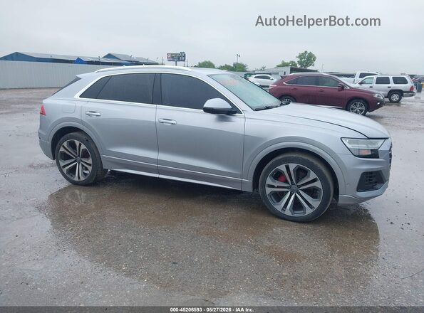WA1BVAF17KD012507 2019 AUDI Q8 Silver Vista del cuadro de instrumentos