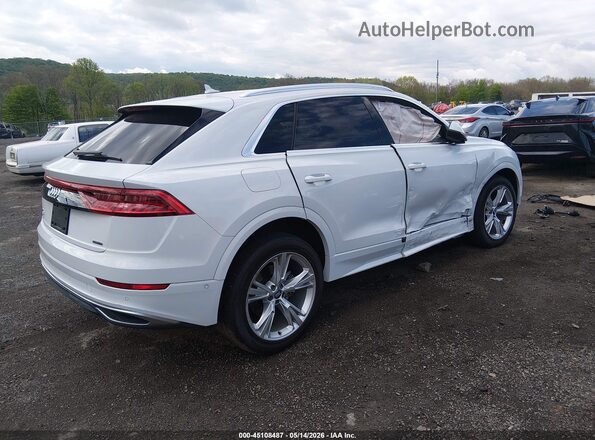 WA1BVAF17LD020298 2020 AUDI Q8 Белый Задняя правая четверть