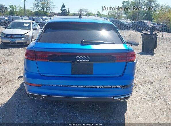 WA1BVAF18KD016954 2019 AUDI Q8 Blue 