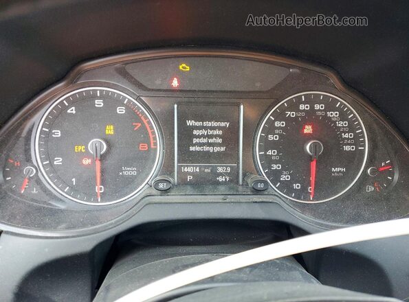 WA1C2AFP0HA088842 2017 AUDI Q5 Black Instrument cluster view
