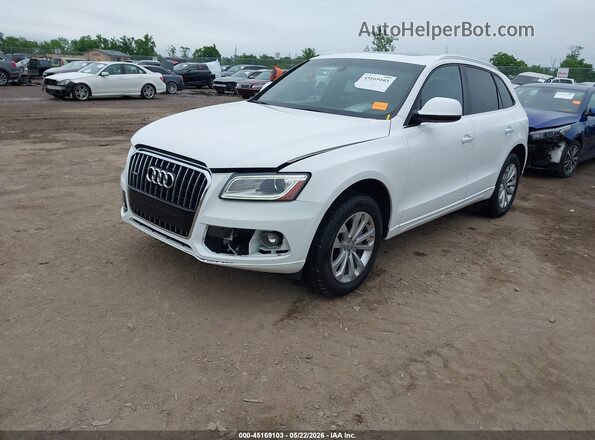 WA1C2AFP3HA070271 2017 AUDI Q5 White Vista tres cuartos delantera izquierda