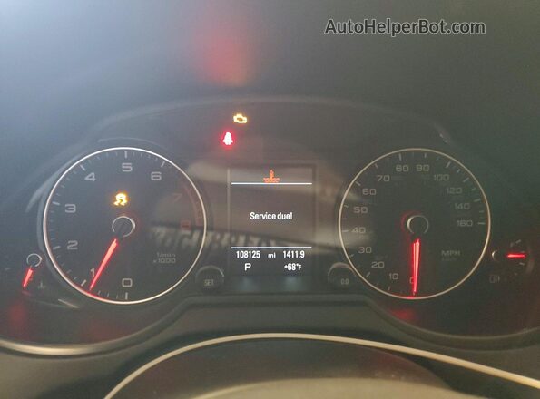 WA1C2AFP4HA094918 2017 AUDI Q5 White Սարքավորումների վահանակի տեսք