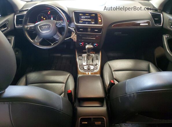WA1C2AFP4HA094918 2017 AUDI Q5 White Առջևի վահանակի տեսք