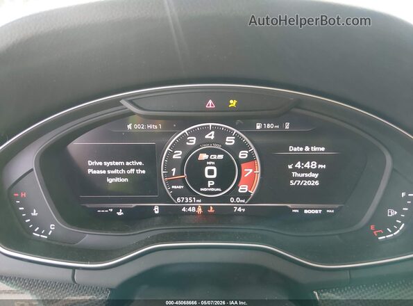 WA1C4AFY3K2078200 2019 AUDI SQ5 White Вид задніх сидінь