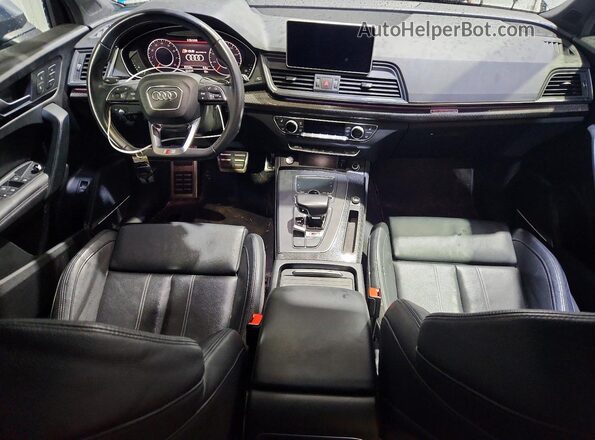 WA1C4AFY8K2131814 2019 AUDI SQ5 Gray წინა პანელის ხედი