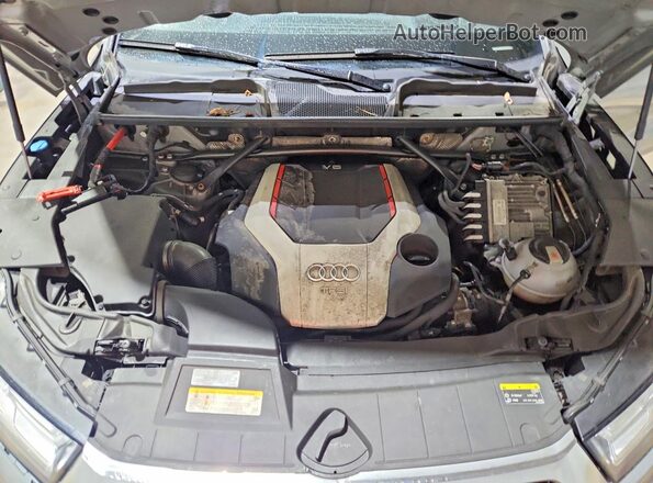 WA1C4AFY8K2131814 2019 AUDI SQ5 Gray ძრავის განყოფილების ხედი