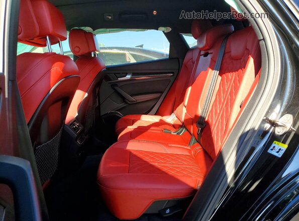 WA1C4AFY8N2029322 2022 AUDI SQ5 Black Widok tylnych siedzeń