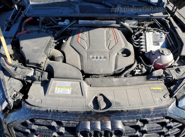 WA1C4AFY8N2029322 2022 AUDI SQ5 Black Widok wnętrza z tyłu