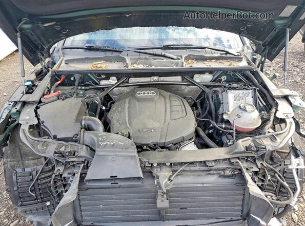 WA1CNAFY3L2086845 2020 AUDI Q5 Green Widok komory silnika