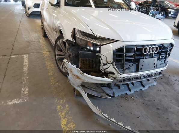 WA1CVAF13KD018485 2019 AUDI Q8 White წინა ხედი