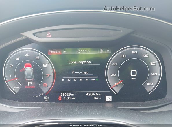 WA1CVAF13KD040129 2019 AUDI Q8 Оранжевый Вид щитка приборов