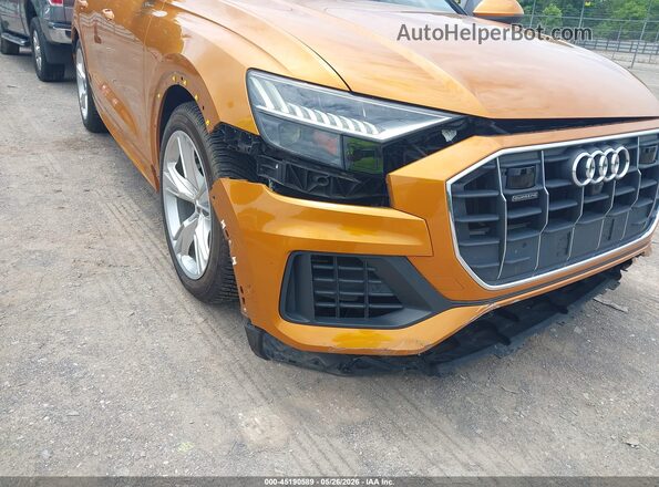 WA1CVAF13KD040129 2019 AUDI Q8 Оранжевый Вид панели приборов