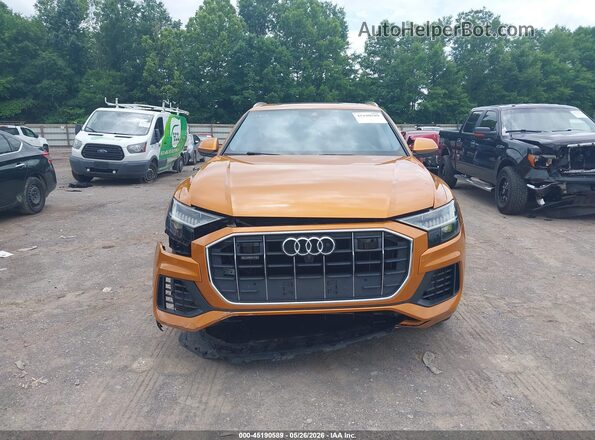 WA1CVAF13KD040129 2019 AUDI Q8 Оранжевый 