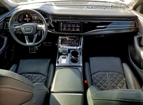 WA1CWBF19MD002216 2021 AUDI SQ8 Gray წინა პანელის ხედი