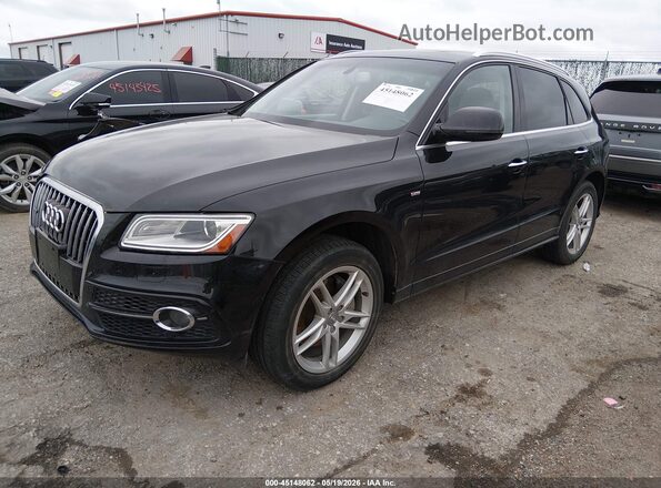 WA1D7AFP5GA049524 2016 AUDI Q5 Черный Передняя левая четверть
