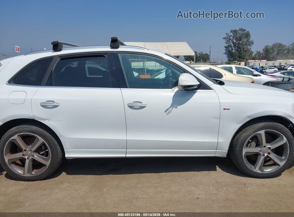 WA1D7AFP6GA142584 2016 AUDI Q5 White Instrument cluster view