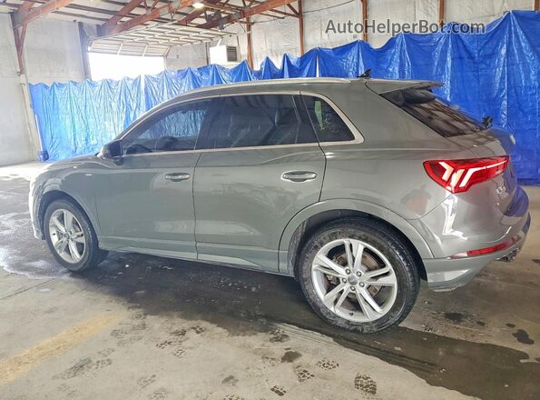 WA1DECF30L1046328 2020 AUDI Q3 Gray Задня ліва чверть