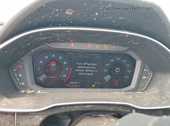 WA1DECF30S1004529 2025 AUDI Q3 Black ხელსაწყოთა პანელის ხედი