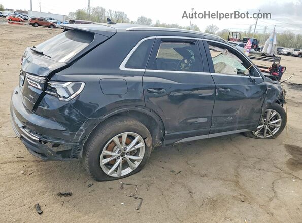 WA1DECF30S1004529 2025 AUDI Q3 Black უკანა მარჯვენა
