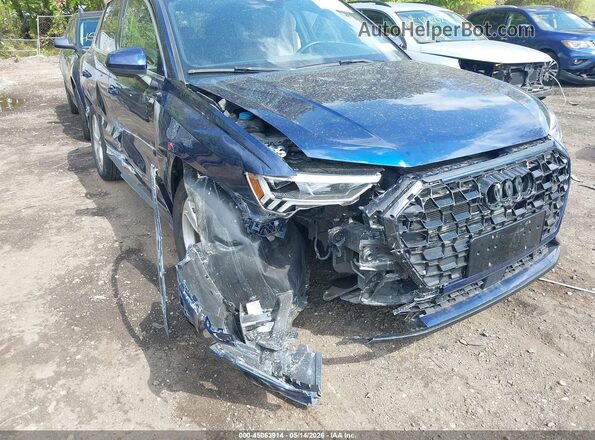 WA1DECF31P1066125 2023 AUDI Q3 Blue Vista frontal