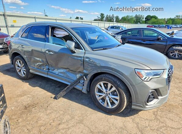 WA1DECF31P1077478 2023 AUDI Q3 Gray Front right
