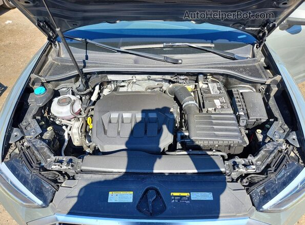 WA1DECF31P1077478 2023 AUDI Q3 Gray Engine compartment view