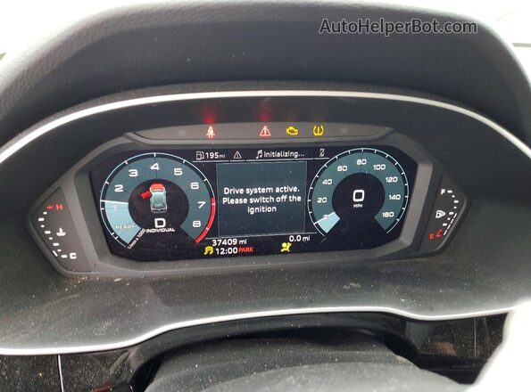 WA1DECF31R1117366 2024 AUDI Q3 White Սարքավորումների վահանակի տեսք