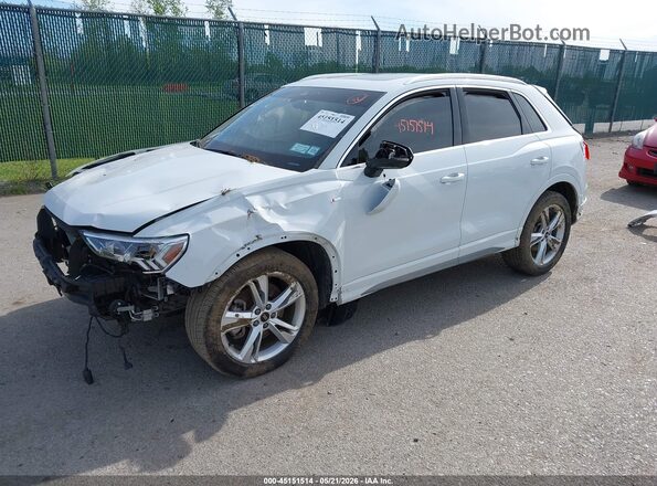 WA1DECF31R1124155 2024 AUDI Q3 Белый Передняя левая четверть