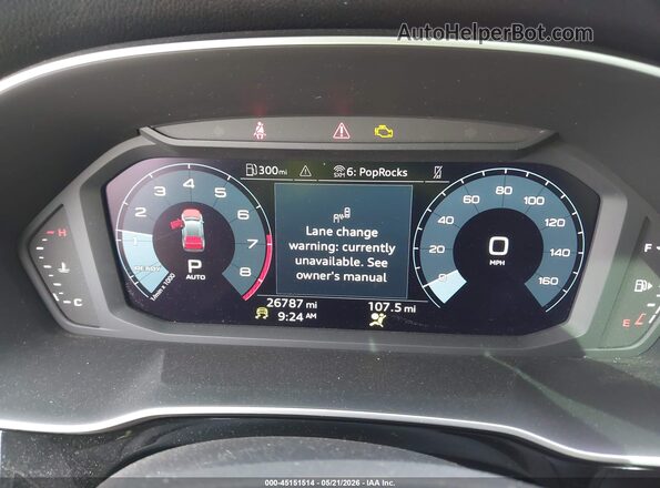 WA1DECF31R1124155 2024 AUDI Q3 Белый Вид задних сидений