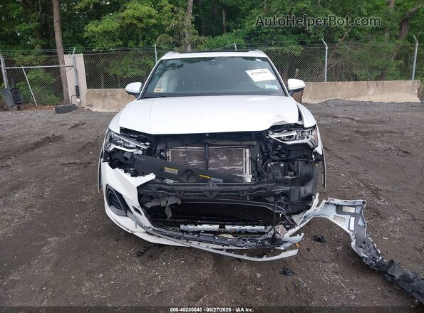 WA1DECF32P1127658 2023 AUDI Q3 White Instrument cluster view