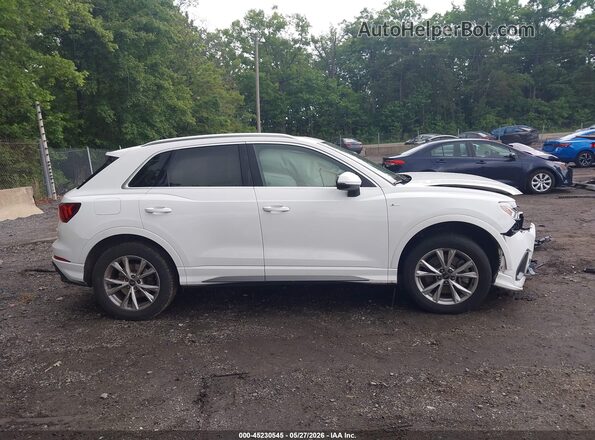 WA1DECF32P1127658 2023 AUDI Q3 White Rear interior view
