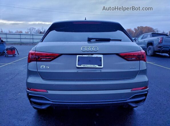 WA1DECF32S1109735 2025 AUDI Q3 Gray Вид ззаду