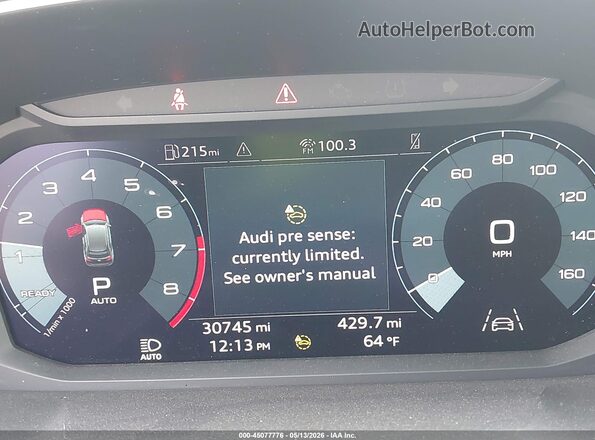 WA1DECF33N1017098 2022 AUDI Q3 White უკანა სავარძლების ხედი