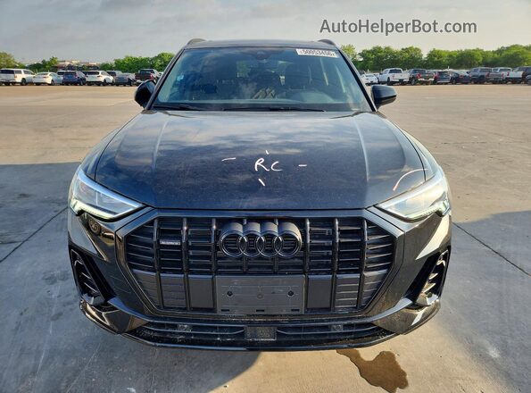 WA1DECF33S1069259 2025 AUDI Q3 Черный Вид спереди